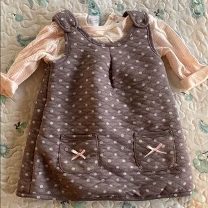 Baby dress with onesie